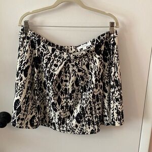 Piperlime Snake Print Skirt